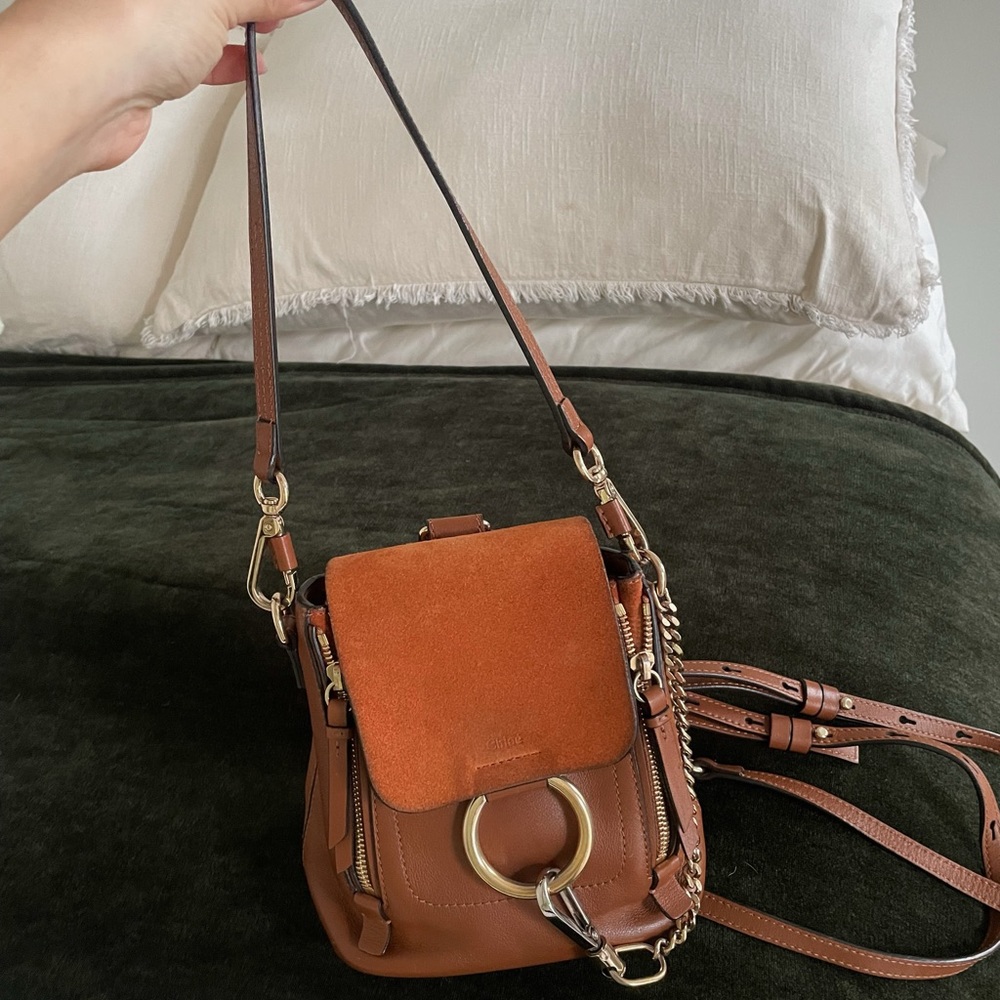 Chloe Mini Faye Backpack